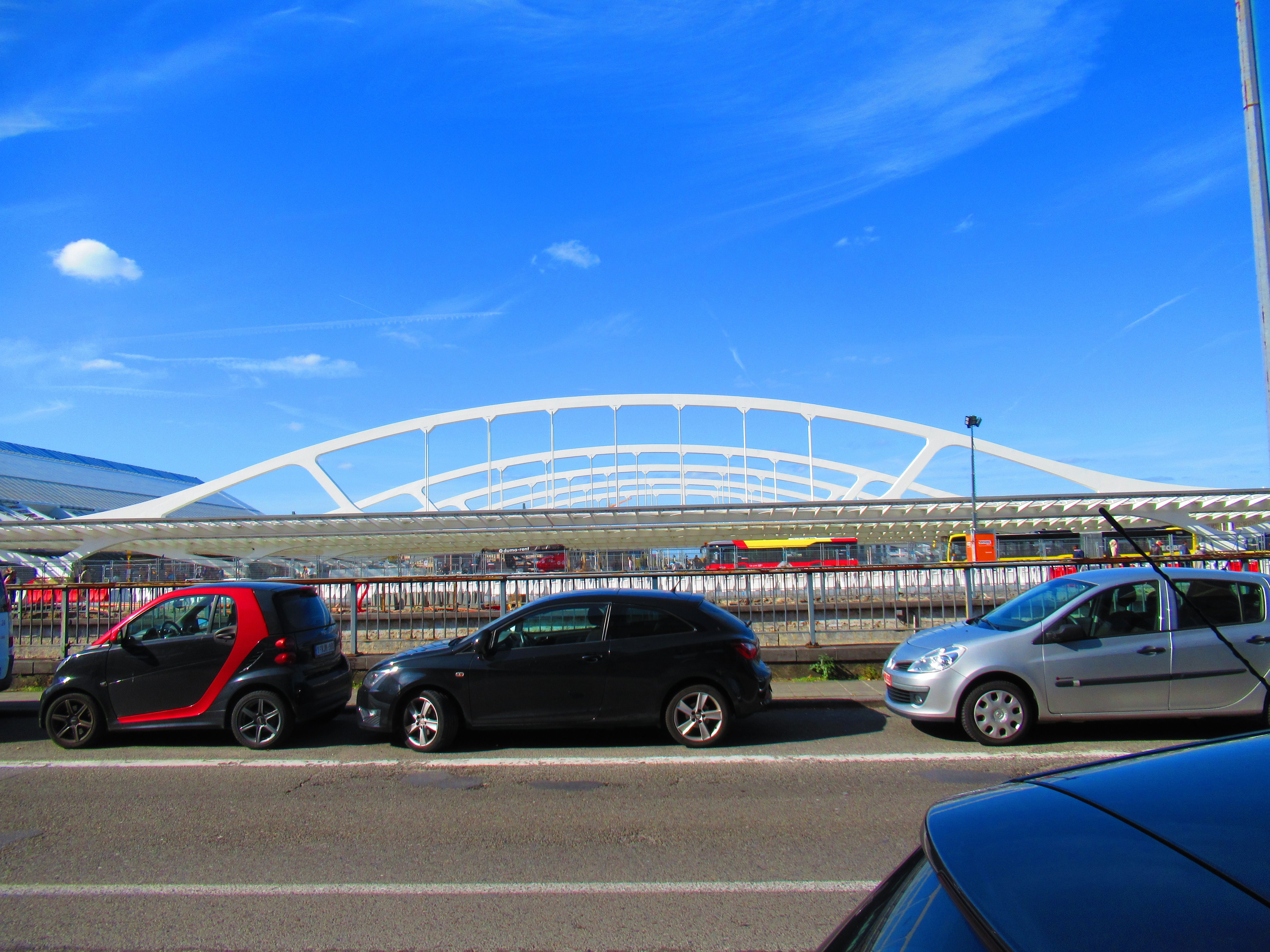 Nouvelle gare de Mons, travaux