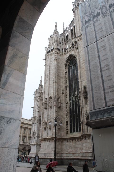 Duomo di Milano, la Cathédrale de Milan, une cathédrale gothique située à Milan, en Italie, photo gratuite
