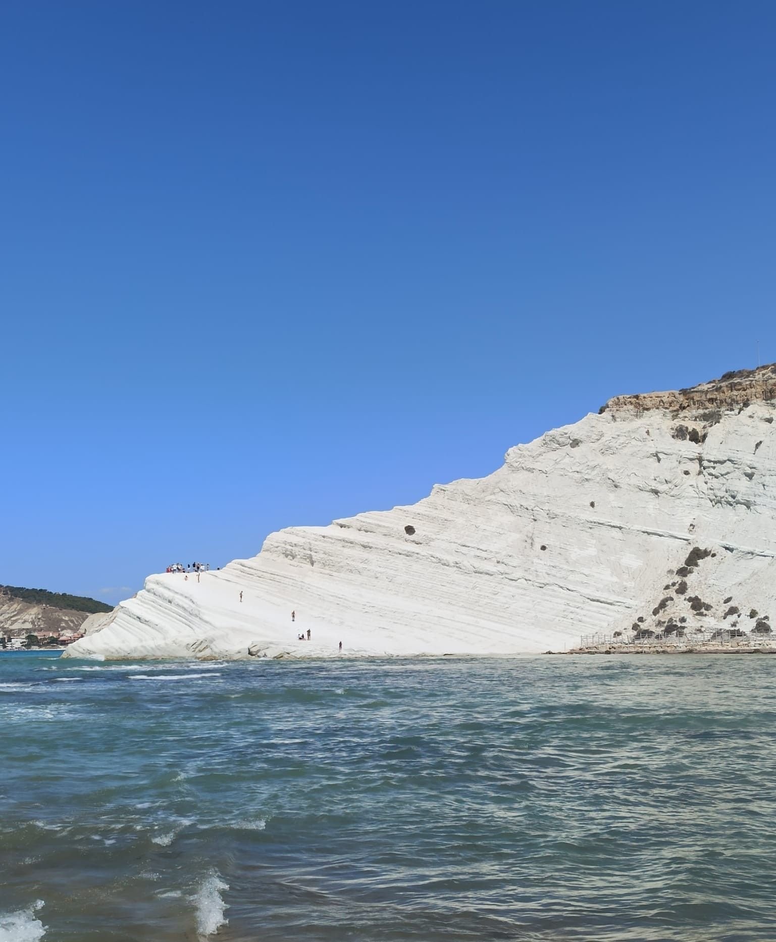 Falaise blanche, Escalier des Turcs en Sicile, photo gratuite