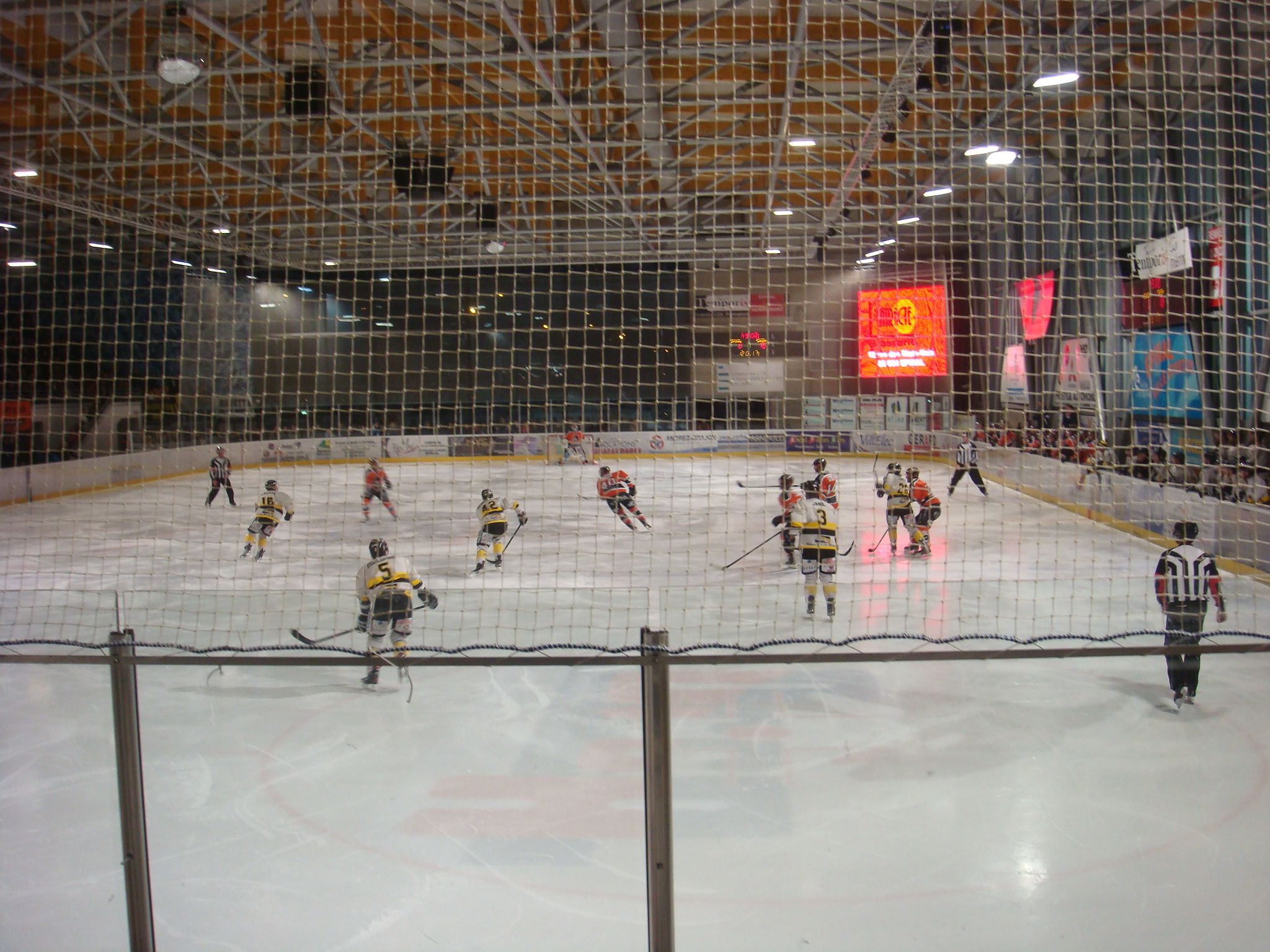 ice hockey game