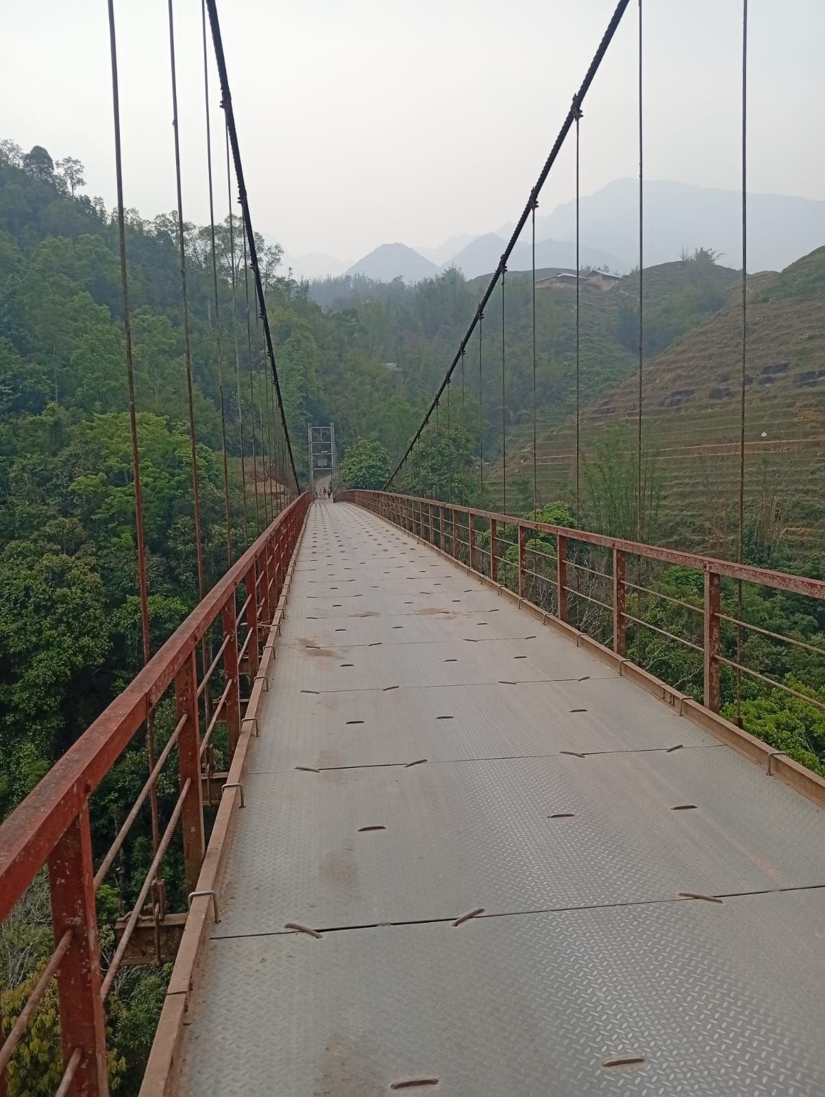Pont suspendu de Ta Ngao, Vietnam, photo gratuite