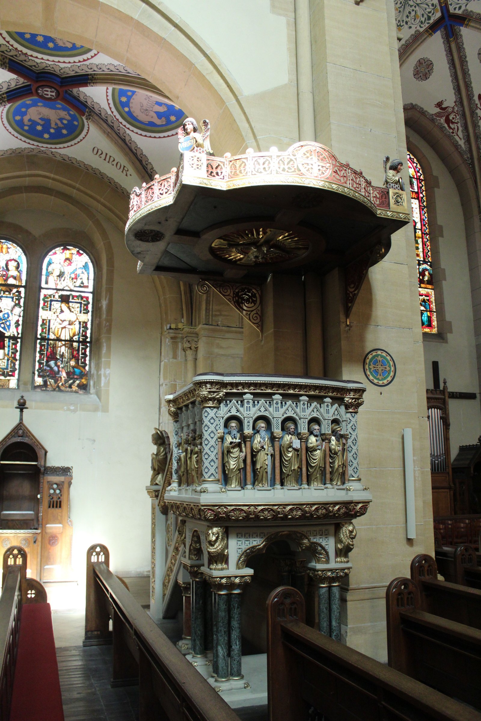 Chaire de l'église Saint Joseph de Montigny les Metz en Moselle, photo gratuite