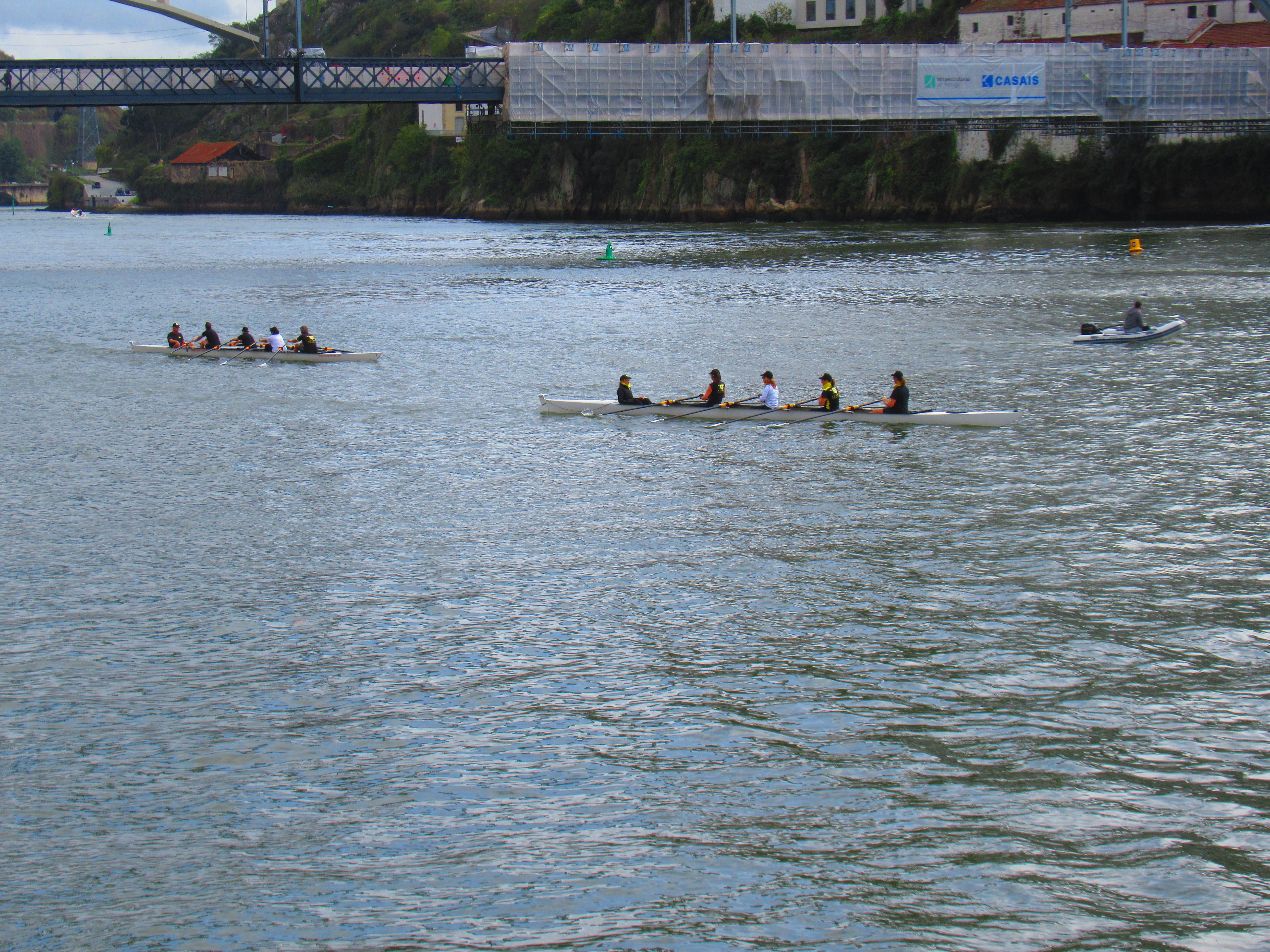 Aviron sur le Douro à Porto