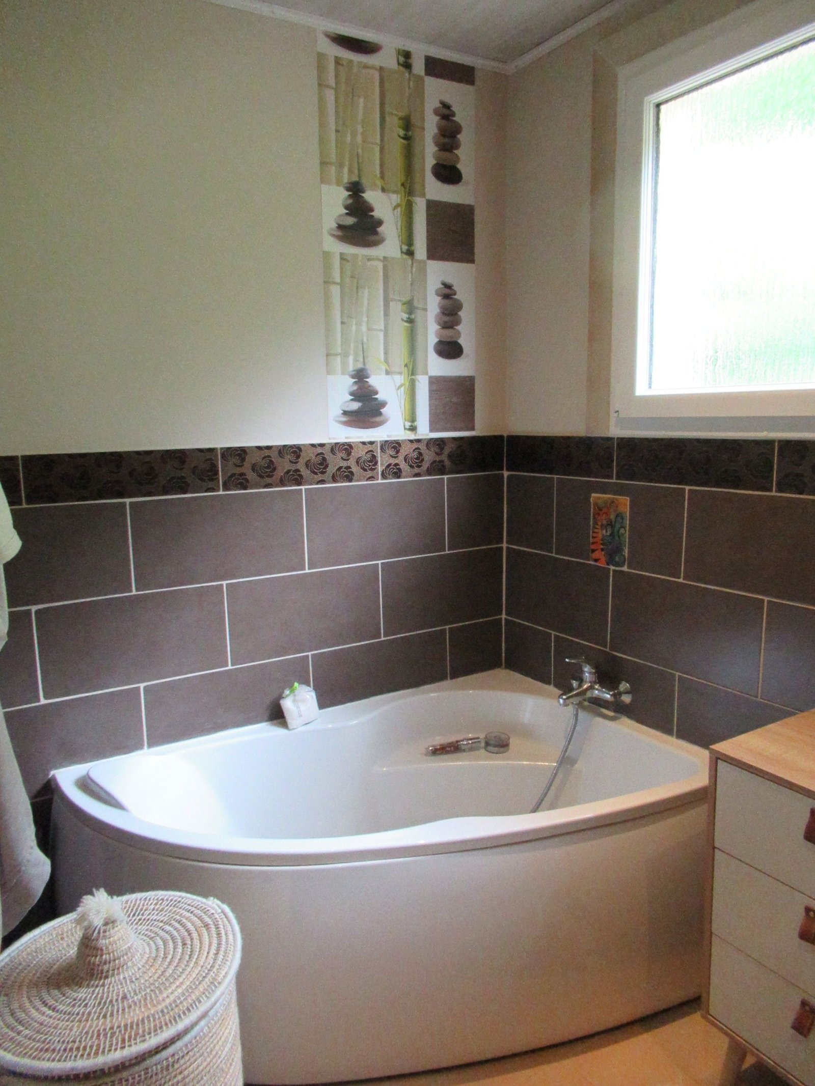 Baignoire d'angle Gentiana