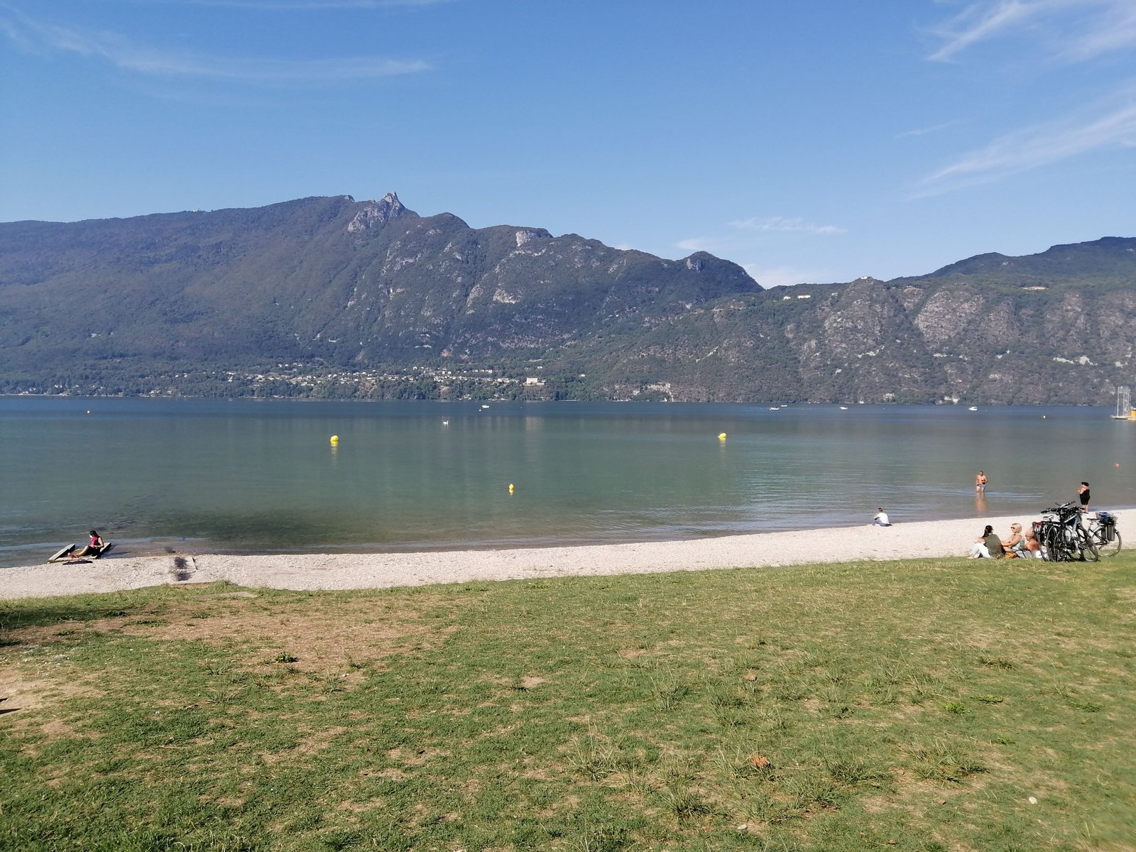 Vue panoramique du Lac Bourget