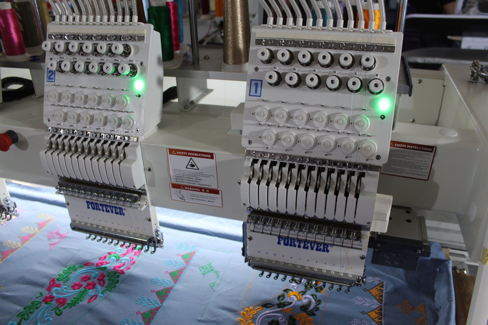 Fortever industrial embroidery machine, free photo