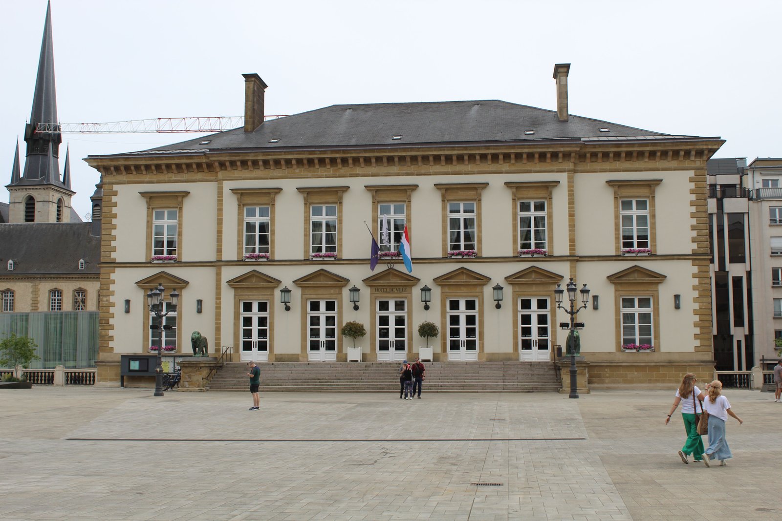 Luxembourg City Hall, free photo