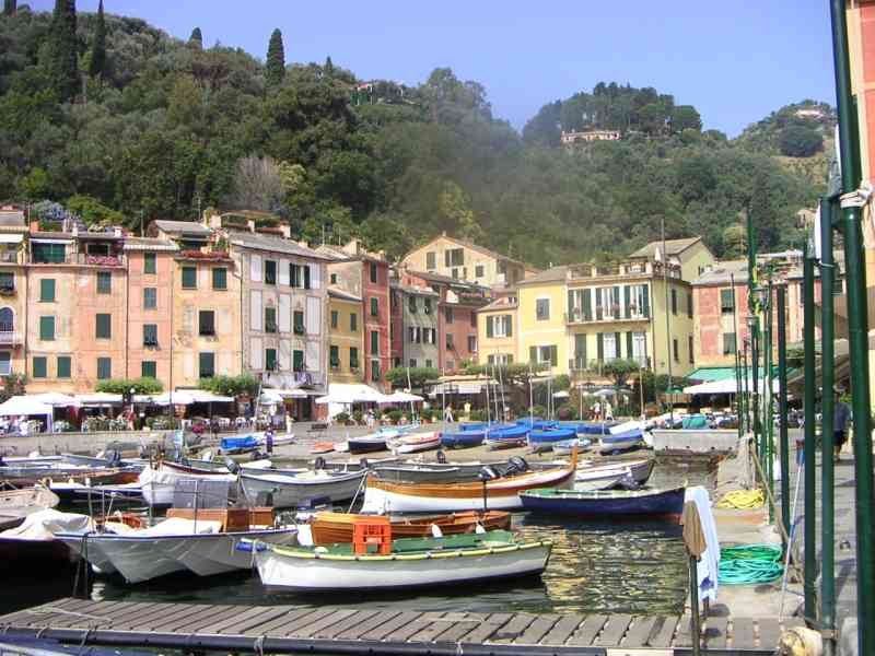 Portofino port Genoa Italy free photo