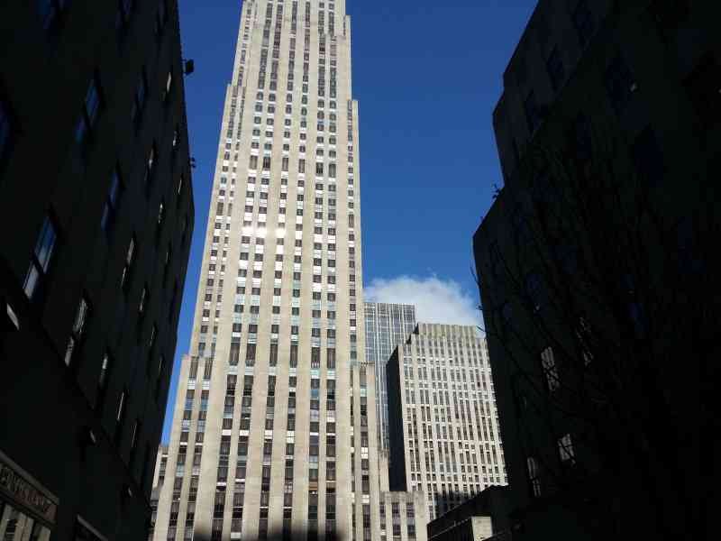 Comcast Building, gratte-ciel, immeuble dans la ville de New-York, États-Unis, photo gratuite