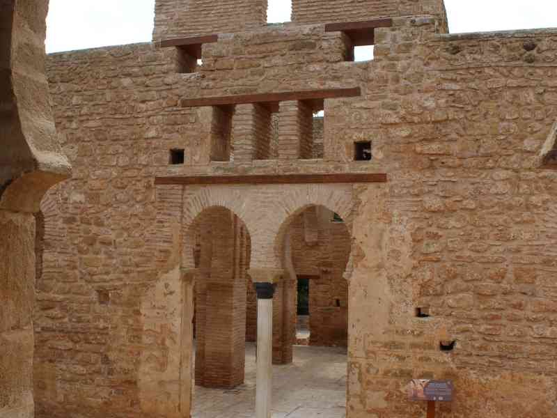 Mur du site archéologique de Chellah, Rabat, au Maroc, photo gratuite