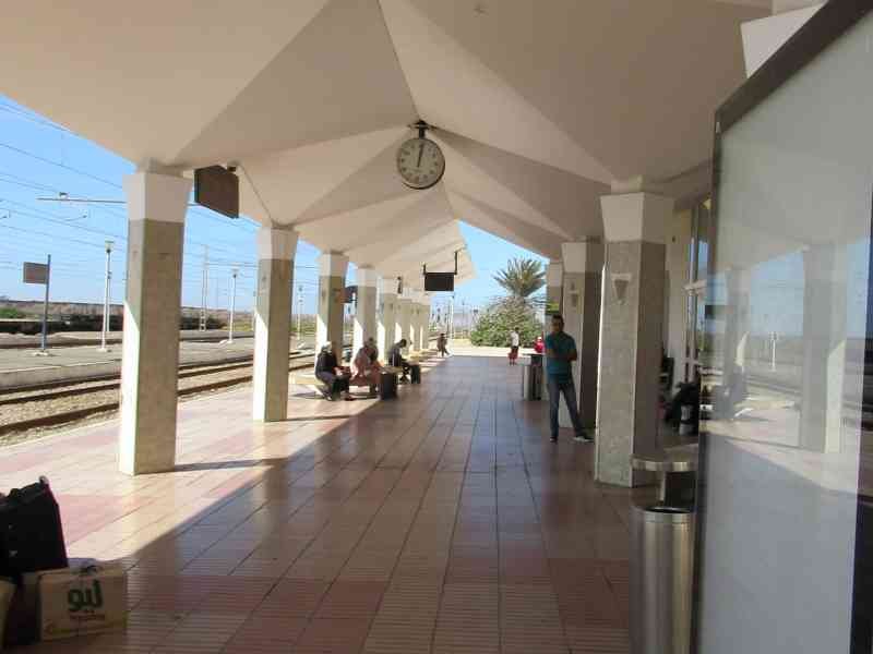 Gare d'El-Jadida au Maroc photo gratuite