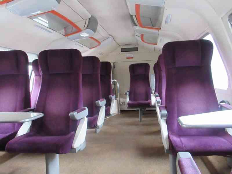 Sièges d'un TGV marocain