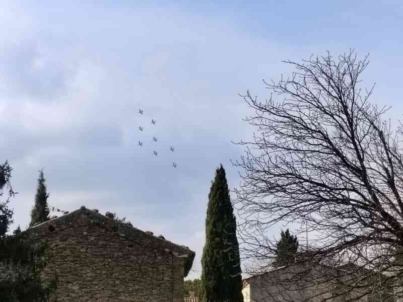Patrouille de France en plein air photo gratuite