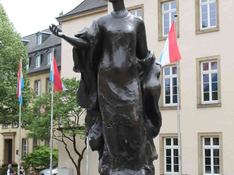 Monument de la Grande-Duchesse Charlotte, Luxembourg, photo gratuite