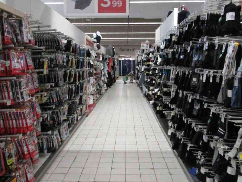 Rayon de sous-vêtements et chaussettes