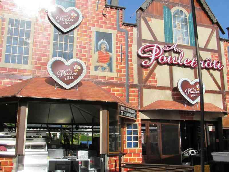 AU POULET ROTI restaurant de fête foraine