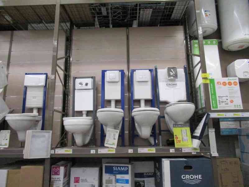 Pack mural complet de WC suspendu