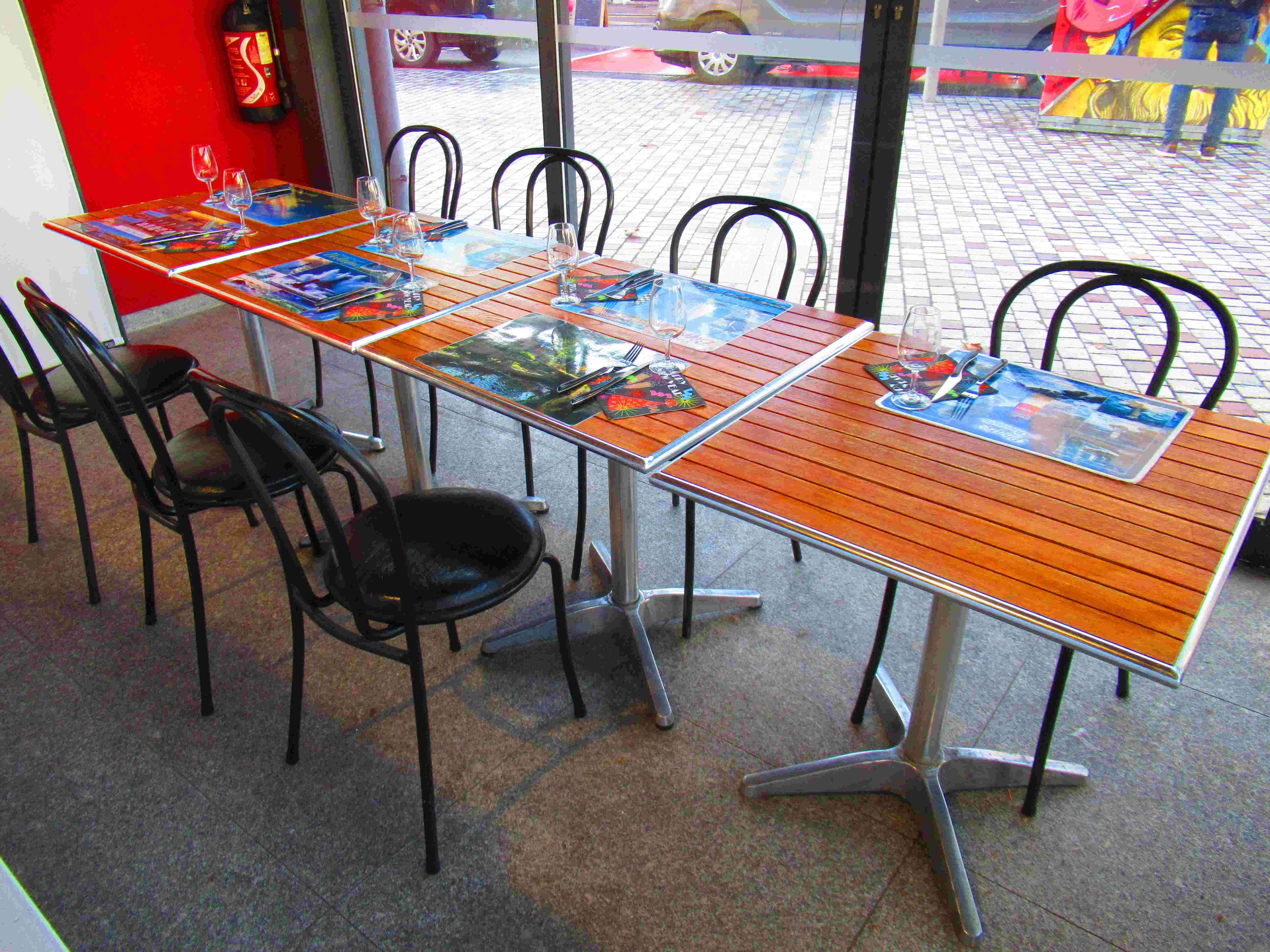 Tables de restaurant
