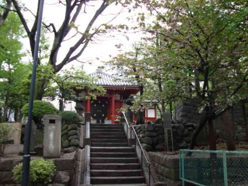 Sanctuaire japonais au cœur d’un jardin photo gratuite