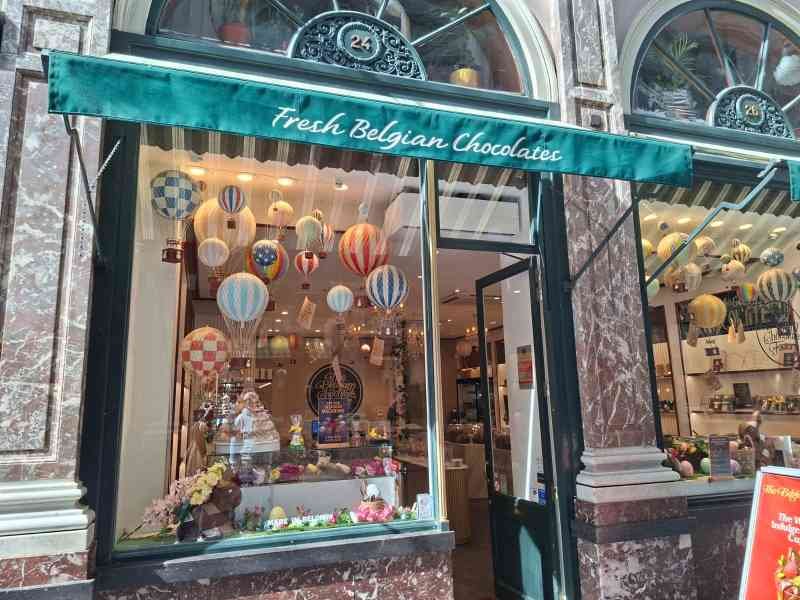Chocolaterie artisanale à Bruxelles en Belgique, photo gratuite