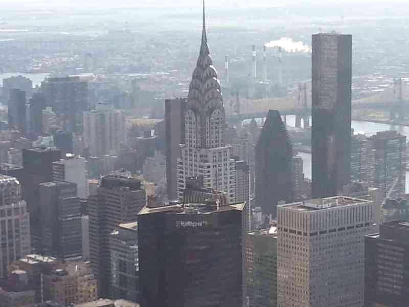Le Chrysler Building, gratte-ciel de la ville de New-York, immeuble, Etats-Unis, photo gratuite