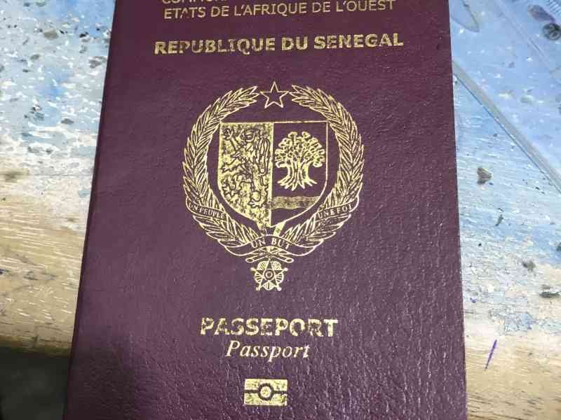 Passeport Sénégalais photo gratuite