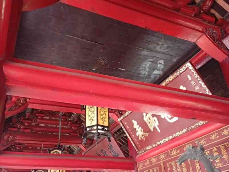 Intérieur du Temple de la Littérature à Hanoï, au Vietnam, photo gratuite