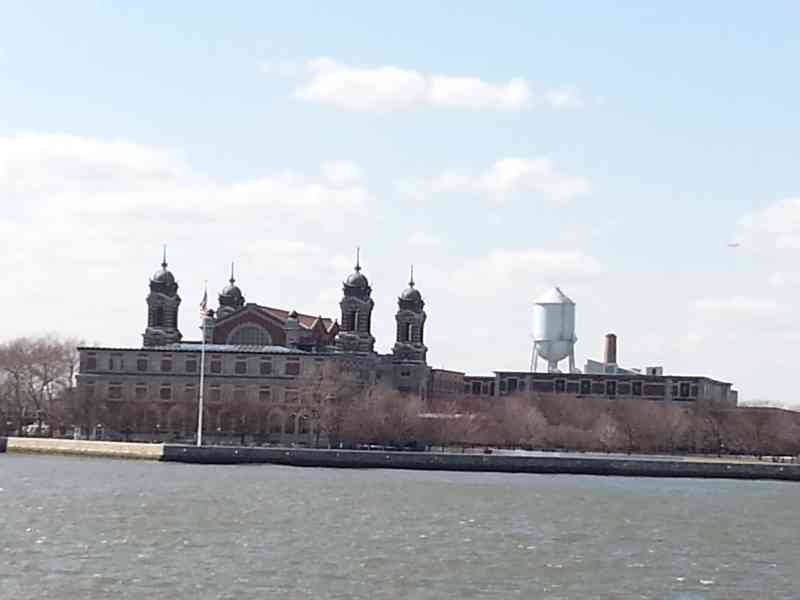 Ellis Island, an island located at the mouth of the Hudson River in New York, United States, free photo