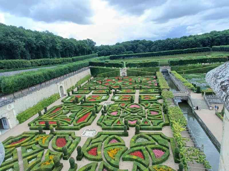 Les jardins du Château de Villandry, France, photo gratuite