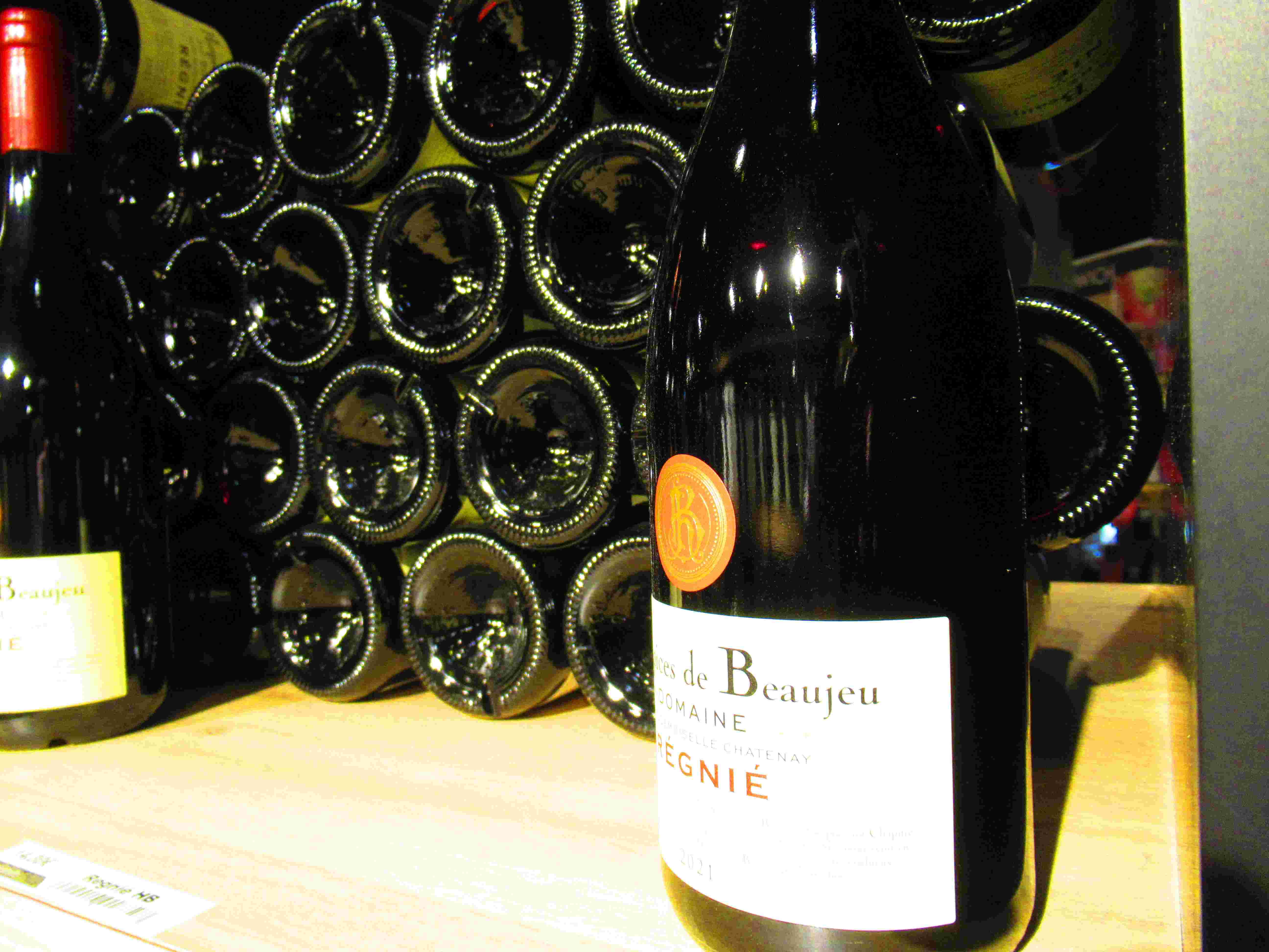 Bouteilles de vin de Bourgogne