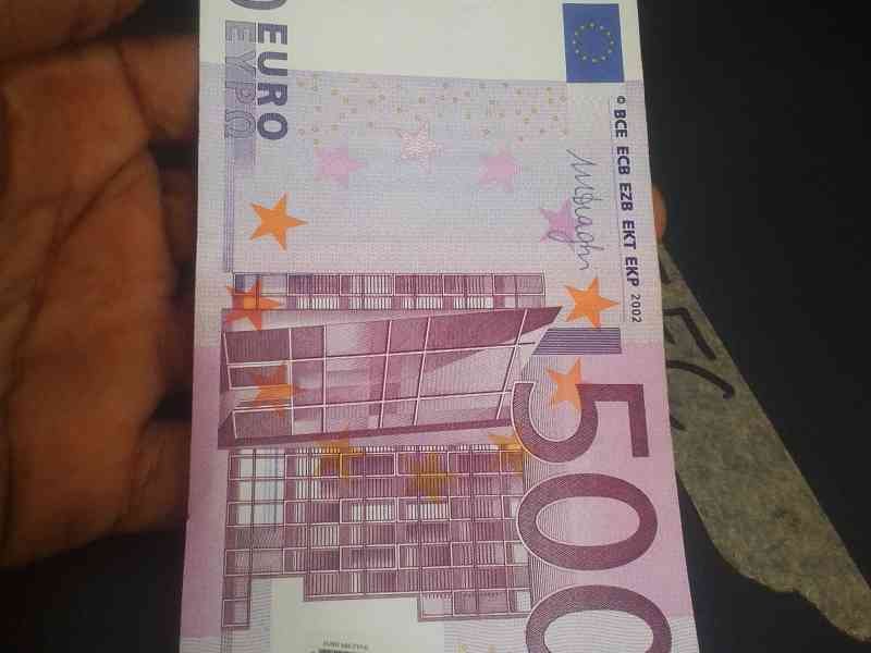 Un billet de 500 euros photo gratuite