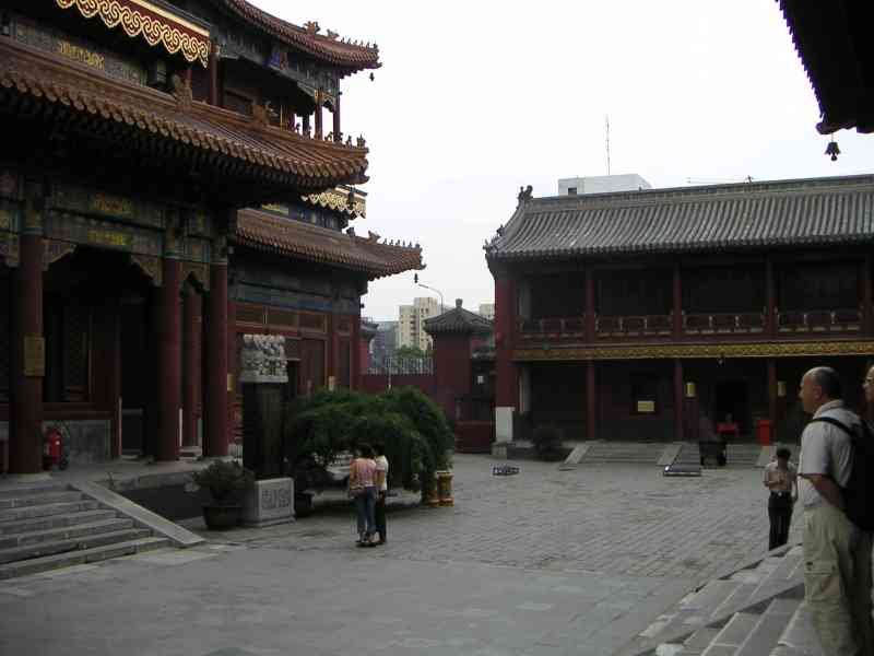 Visite du temple yonghe en Chine, Asie photo gratuite