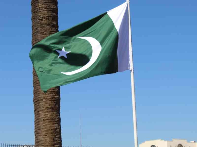 Drapeau national du Pakistan, photo gratuite