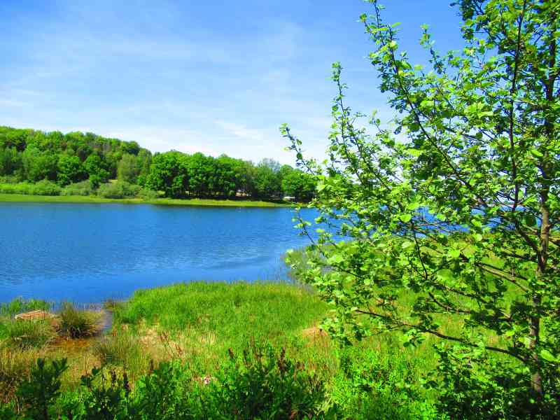 photo gratuite Lac de Bouzey, Vosges, ciel bleu - kostenloses Foto vom Lac de Bouzey, Vogesen, blauer Himmel
