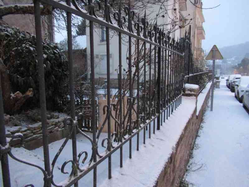 Clôture de grille en métal