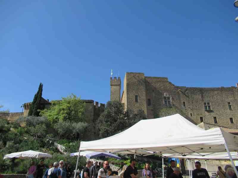 Vue sur le Château de l'Empéri à Salon de Provence