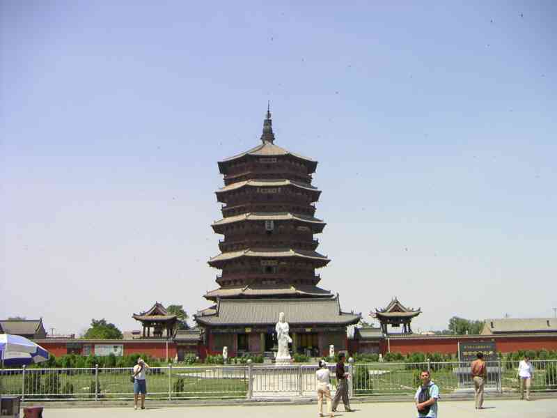 Pagode de bois de Yingxian Chine