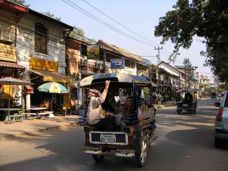 Tuk tuk en Thaïlande, mobilité, transport, photo gratuite