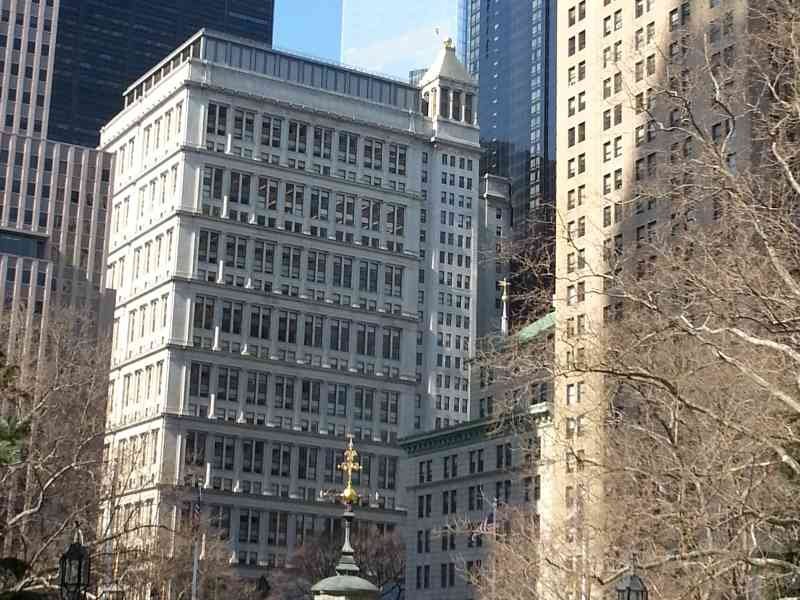 195 Broadway, bâtiment de 29 étages à Broadway dans le quartier financier de Manhattan à New-York, États-Unis, photo gratuite