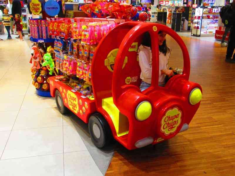 Stand de bonbon Chupa Chups photo gratuite