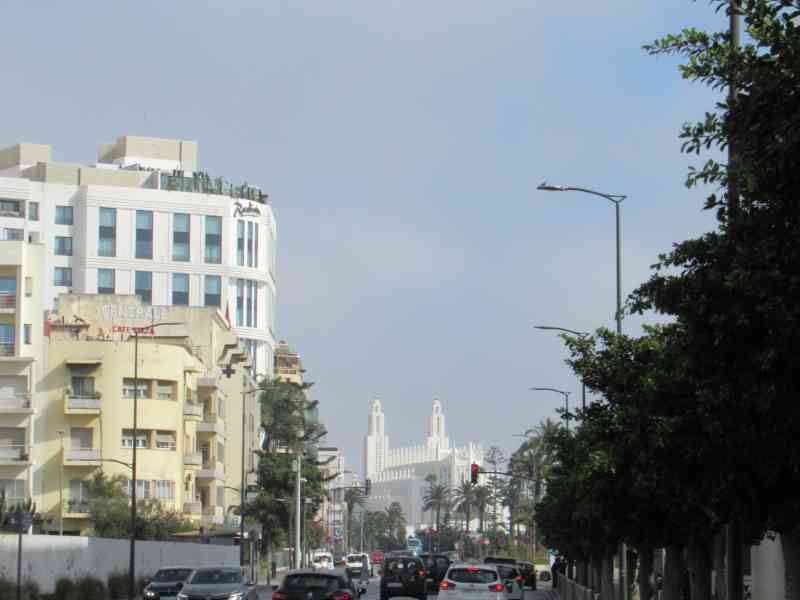 Boulevard Roudani à Casablanca, photo gratuite