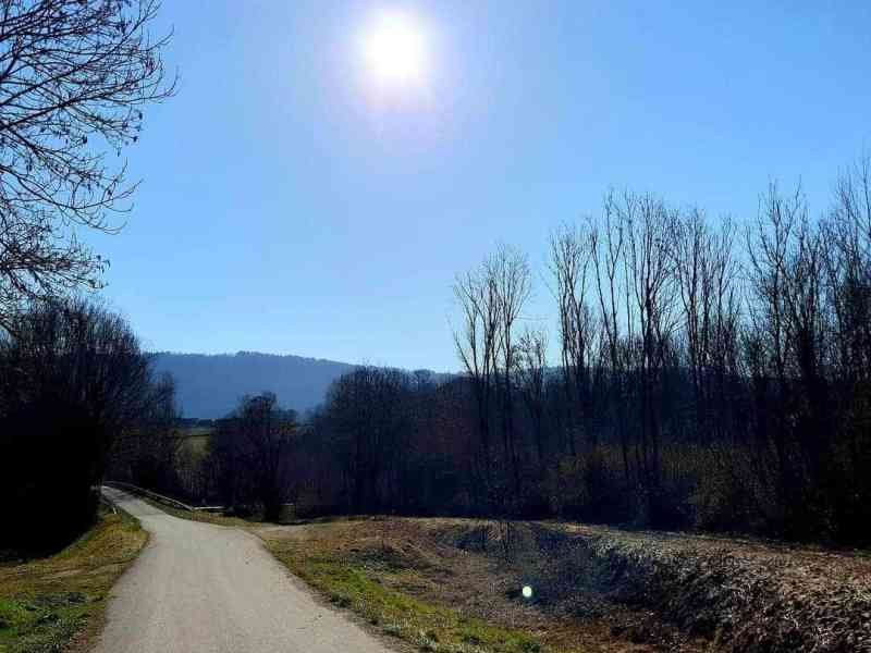 Route des Forts ensoleillé