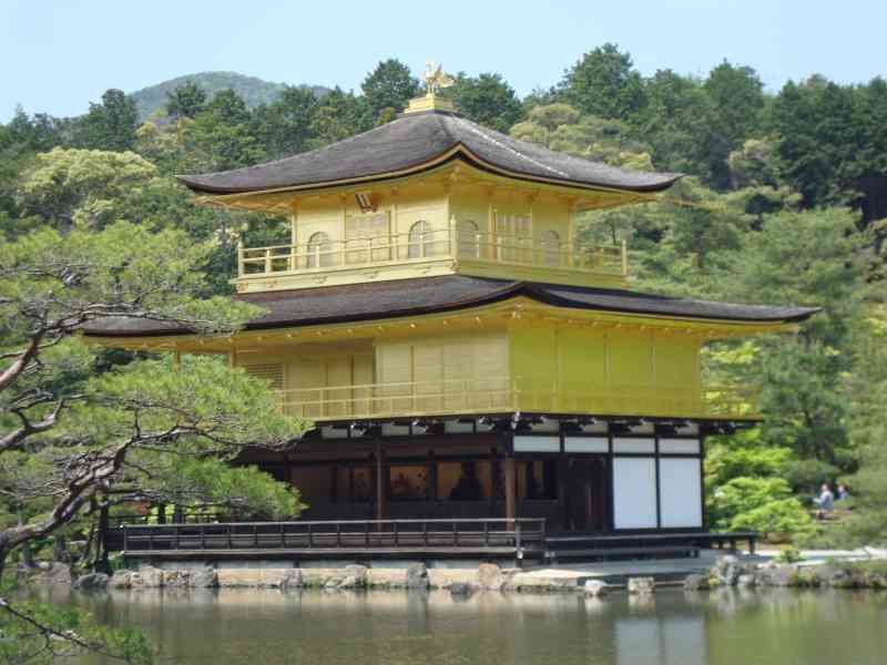 Le temple Kinkaku-ji à Kyōto au Japon, pavillon, Asie, photo gratuite