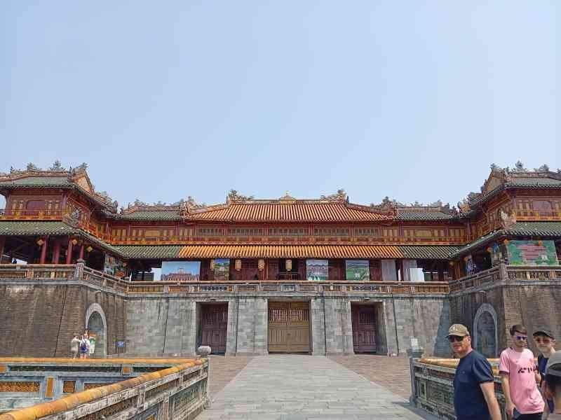 Noon Gate, Imperial City of Hue in Vietnam, free photo