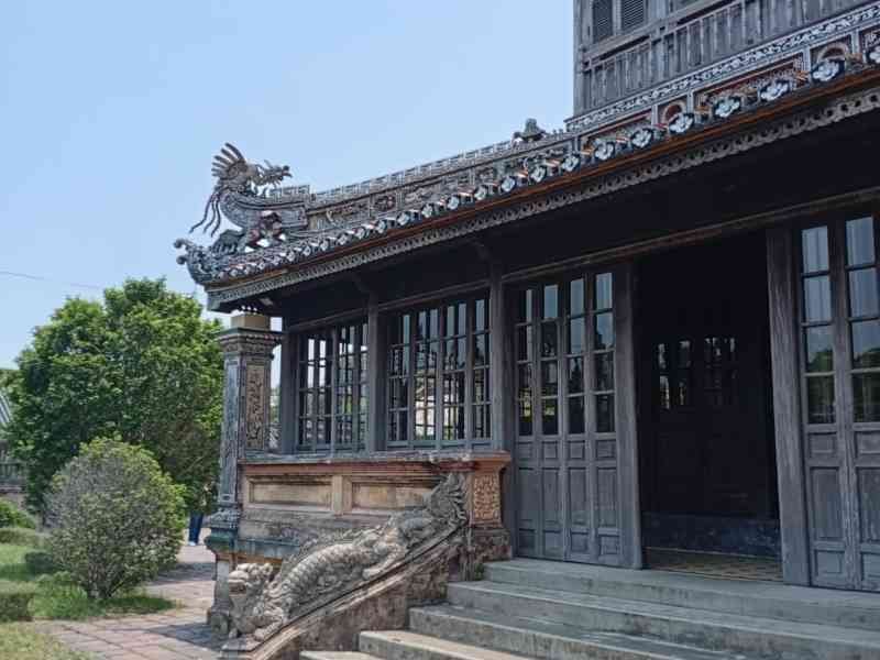 Edifice en bois, Cité Impériale de Hué au Vietnam, photo gratuite