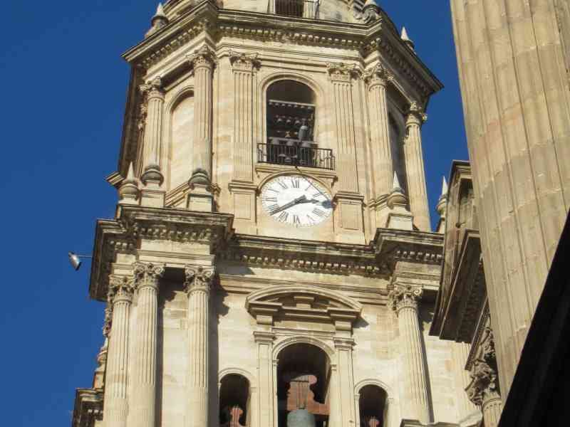 La tour de la cathédrale de l'Incarnation de Málaga, photo gratuite