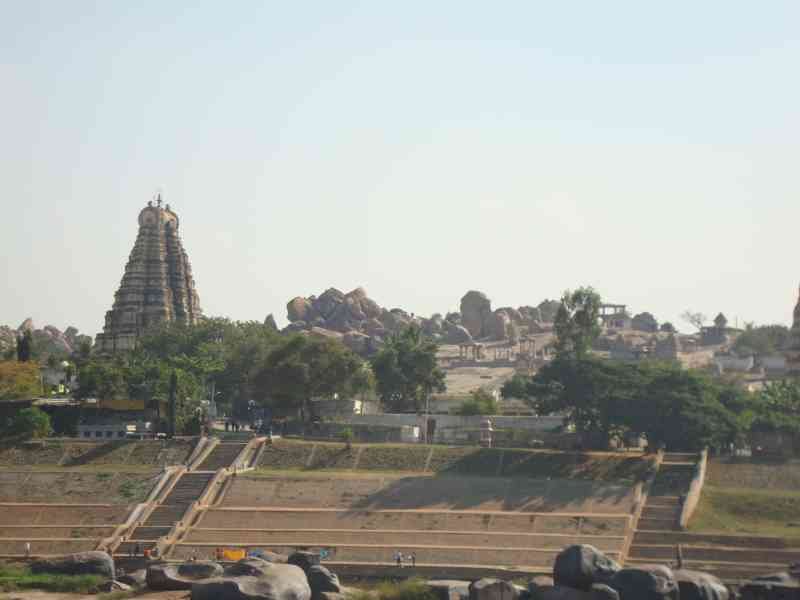 Le temple de Virupaksha à Hampi, en Inde, photo gratuite