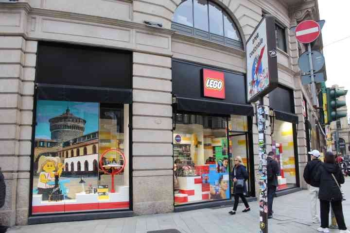 Un magasin LEGO, photo gratuite