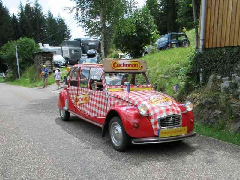 Citroën 2CV advertising Cochonou
