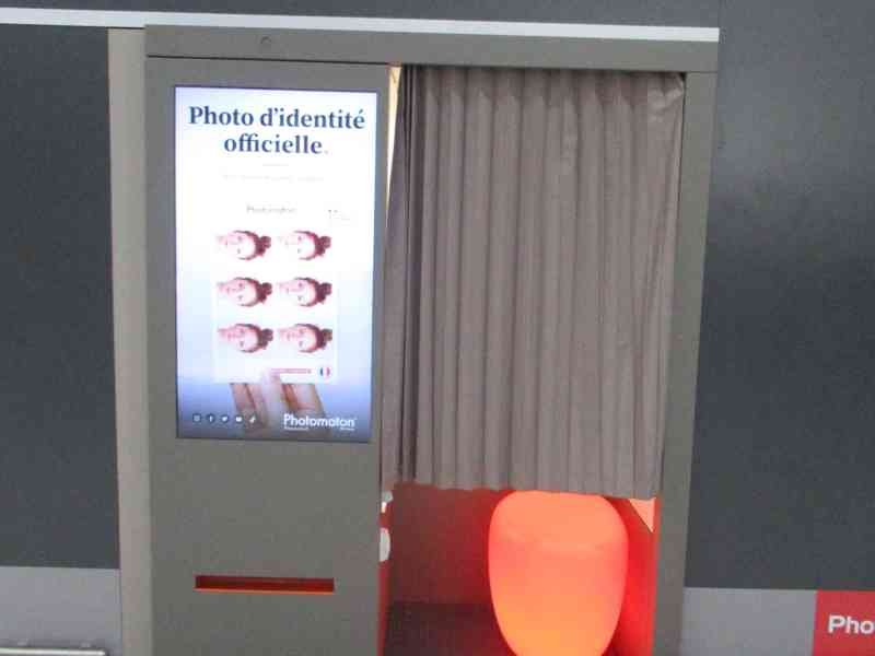 Cabine photos d'identité